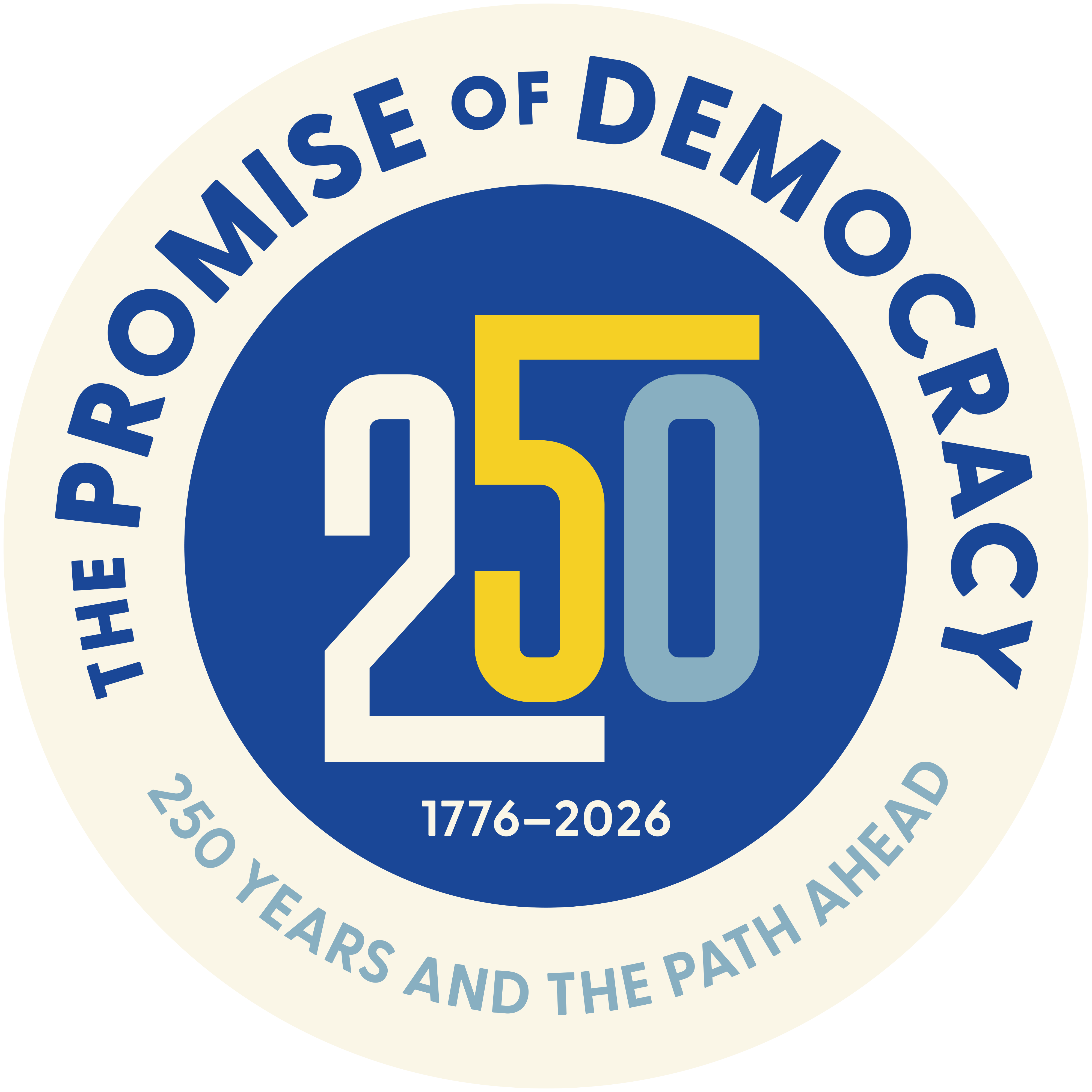 The Promise of Democracy: 250th Summit - logo